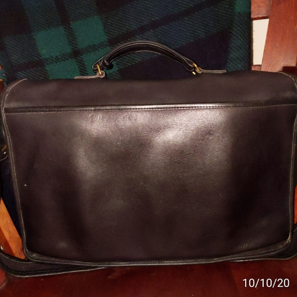 Vtg Coach Executive briefcase messenger bag  1991 - Picture 2 of 13